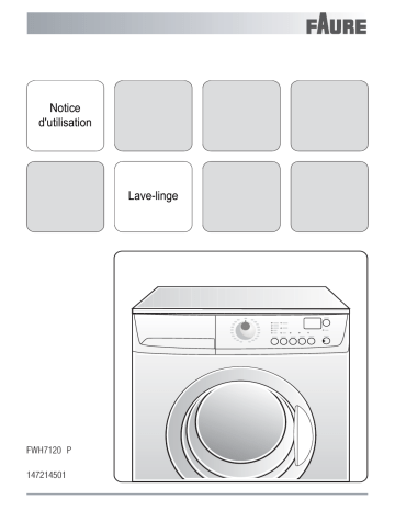 Faure FWH7120P Manuel utilisateur | Fixfr