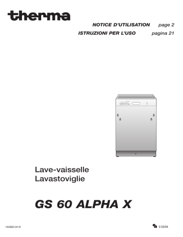 Therma GSI60AX500 Manuel utilisateur | Fixfr