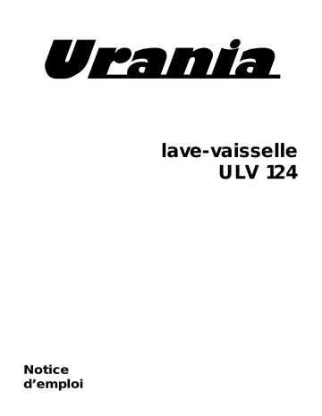 Urania ULV124 Manuel utilisateur | Fixfr