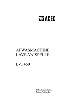 ACEC LVI460W Manuel utilisateur