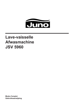 Juno JSV5960 Manuel utilisateur