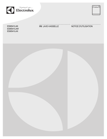 ESI6541LAX | ESI6541LAW | Electrolux ESI6541LAK Manuel utilisateur | Fixfr