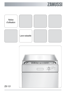 Zanussi ZDI121W Manuel utilisateur