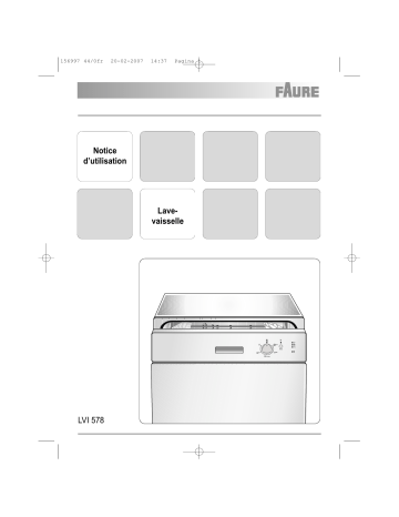 LVI578N | LVI578W | Faure LVI578X Manuel utilisateur | Fixfr