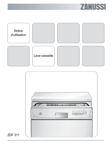 Zanussi ZDF311S Manuel utilisateur | Fixfr