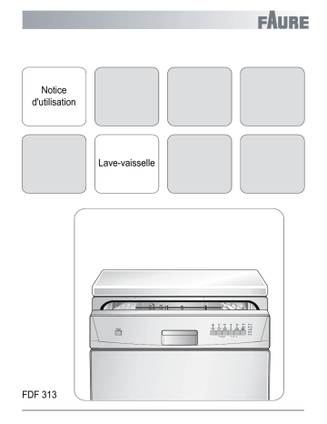 FDF313S | Faure FDF313 Manuel utilisateur | Fixfr