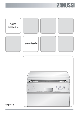 Zanussi ZDF312S Manuel utilisateur