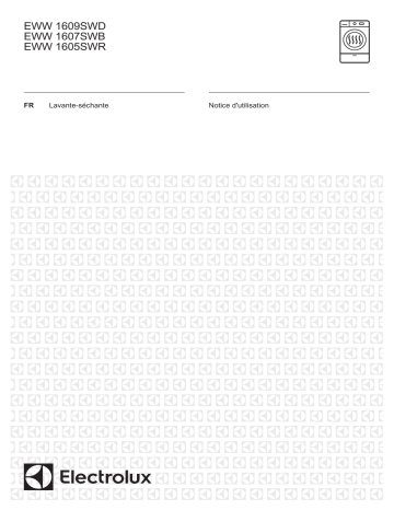 EWW1609SWD | EWW1607SWB | Electrolux EWW1605SWR Manuel utilisateur | Fixfr