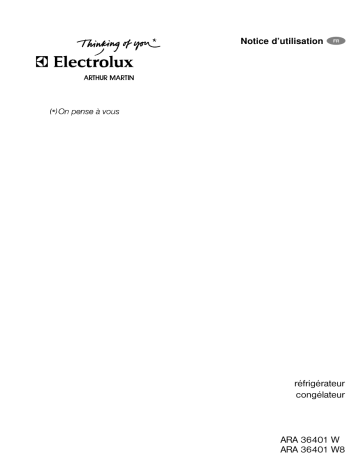 ARTHUR MARTIN ELECTROLUX ARA36401W8 Manuel utilisateur | Fixfr