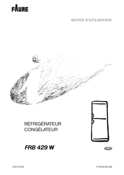 Faure FRB429W Manuel utilisateur