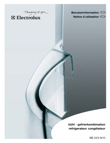 Electrolux SB323N10 Manuel utilisateur | Fixfr