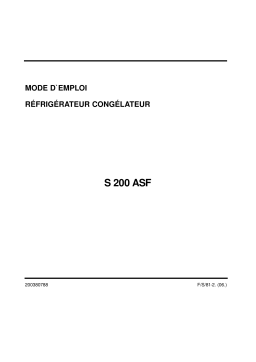 Selecline S200ASF Manuel utilisateur