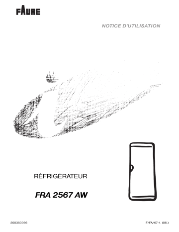 Faure FRA 2567 AW Manuel utilisateur | Fixfr