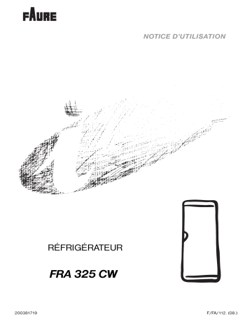 Faure FRA325CW Manuel utilisateur | Fixfr