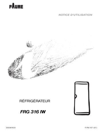 Faure FRG316IW Manuel utilisateur | Fixfr