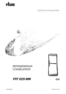 Faure FRT629MW Manuel utilisateur