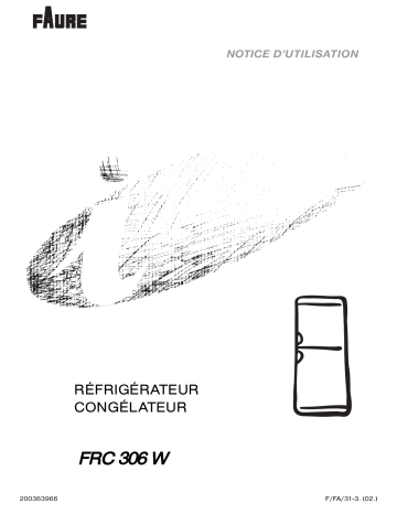 Faure FRC 306 W Manuel utilisateur | Fixfr