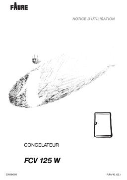 Faure FCV 125 W Manuel utilisateur