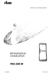 Faure FRD 296 W Notice d'utilisation | AI Chat &amp; PDF
