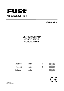 FUST KS80.2AM Manuel utilisateur