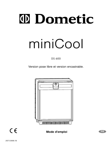 Dometic DS600FS Manuel utilisateur | Fixfr
