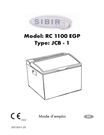 Sibir (N-SR) RC1100EGP Manuel utilisateur | Fixfr