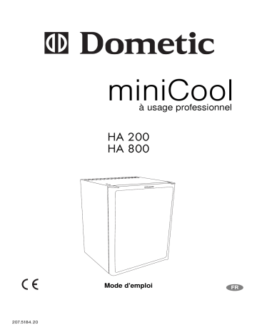 HA200 | Dometic HA800 Manuel utilisateur | Fixfr