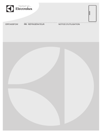 Electrolux ERF2405FOW Manuel utilisateur | Fixfr