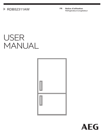 AEG RDB52311AW Manuel utilisateur | Fixfr