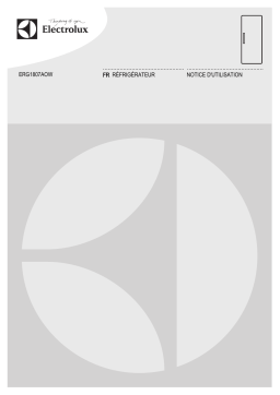 Electrolux ERG1807AOW Manuel utilisateur