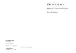 AEG SC81841-4I Manuel utilisateur