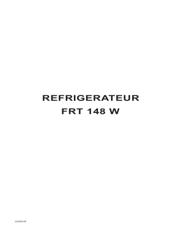 Faure FRT148W Manuel utilisateur | Fixfr