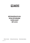 ACEC RFI2310 Manuel utilisateur