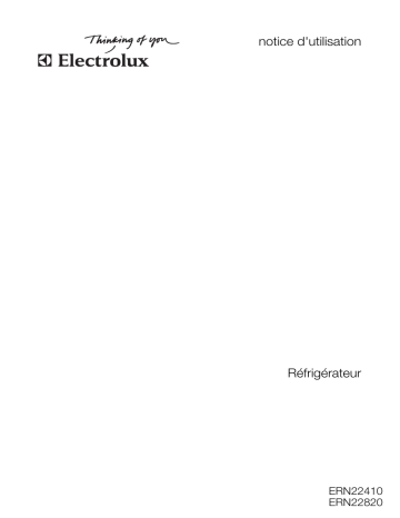 ERN22410 | Electrolux ERN22820 Manuel utilisateur | Fixfr