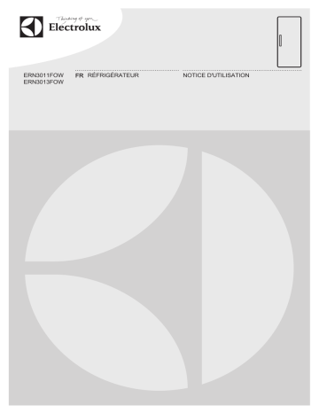 ERN3011FOW | Electrolux ERN3013FOW Manuel utilisateur | Fixfr