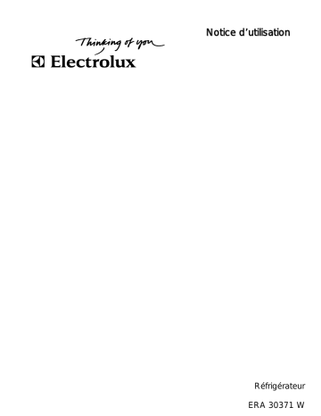 Electrolux ERA30371W Manuel utilisateur | Fixfr