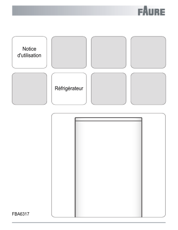 Faure FBA6317 Manuel utilisateur | Fixfr