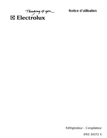 ERD34372X | Electrolux ERD34372W Manuel utilisateur | Fixfr