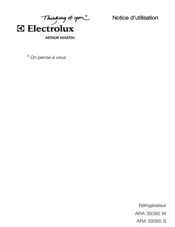 ARTHUR MARTIN ELECTROLUX ARA39395W Manuel utilisateur | Fixfr