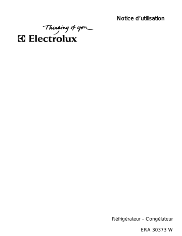 Electrolux ERA30373W Manuel utilisateur | Fixfr