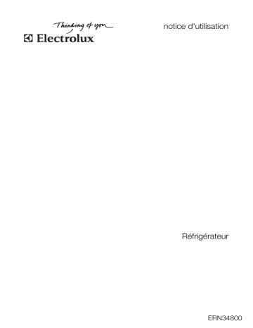 Electrolux ERN34800 Manuel utilisateur | Fixfr