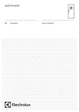 Electrolux EUF2741AOW Manuel utilisateur