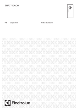 Electrolux EUF2740AOW Manuel utilisateur