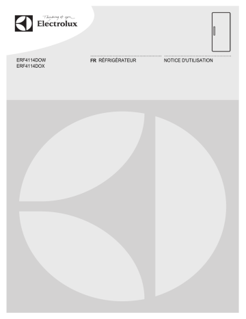 ERF4114DOW | Electrolux ERF4114DOX Manuel utilisateur | Fixfr