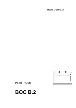 Therma BOC B.2 Manuel utilisateur