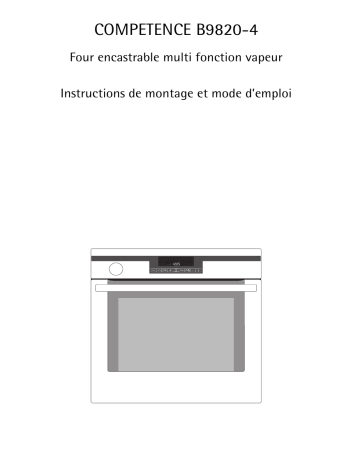 B9820-4-M | Aeg-Electrolux B9820-4-A Manuel utilisateur | Fixfr