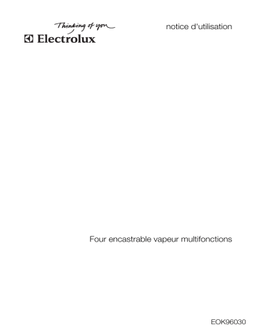 Electrolux EOK96030X Manuel utilisateur | Fixfr