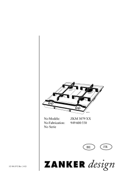 ZANKER ZKM3079XX Manuel utilisateur