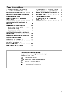 ARTHUR MARTIN ELECTROLUX G6701CLW1 Manuel utilisateur