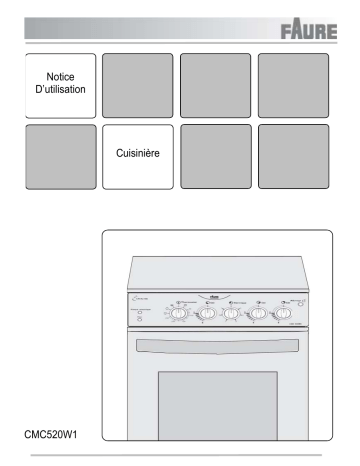 Faure CMC520W1 Manuel utilisateur | Fixfr